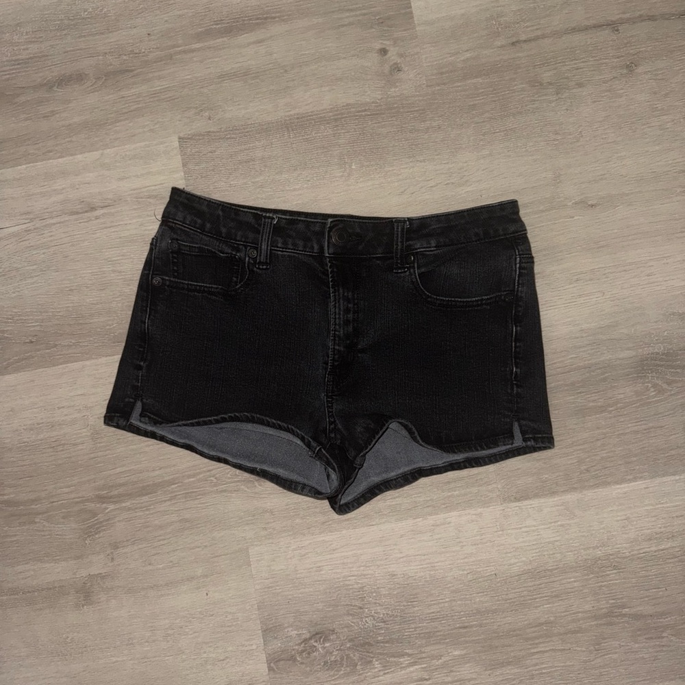 American Eagle Outfitters Black Jean Shorts